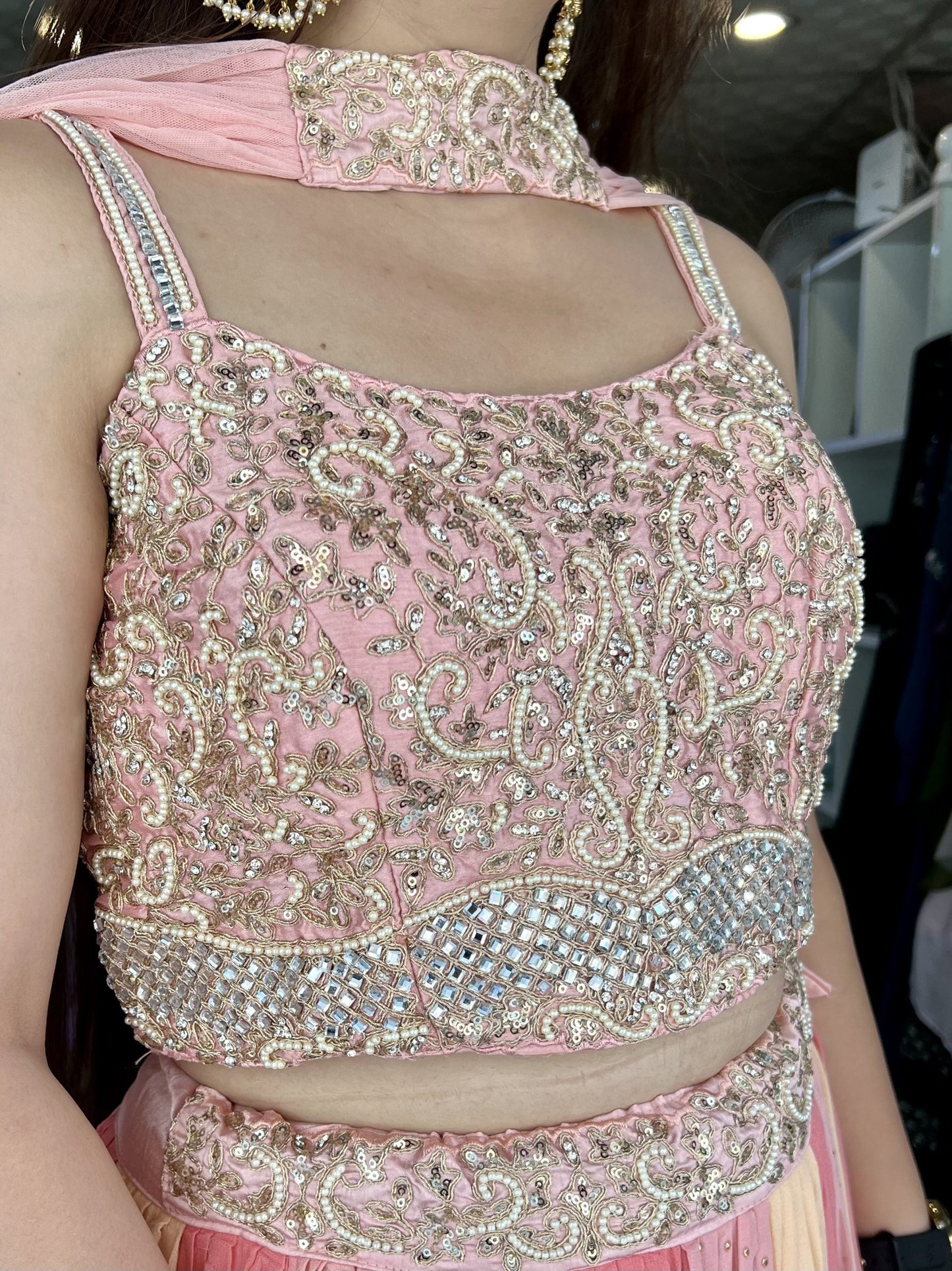 Shubha Shades Of Pink Lahenga