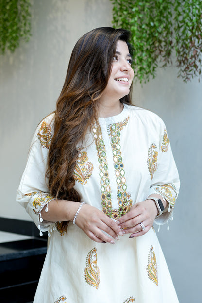 Jigar Printed Cotton Farsi Salwar Set