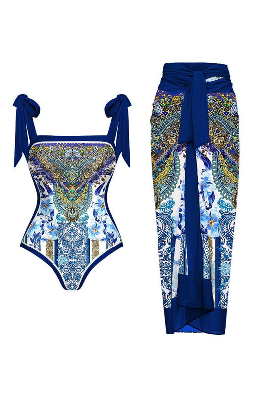 Serbia Swimsuit With Sarong