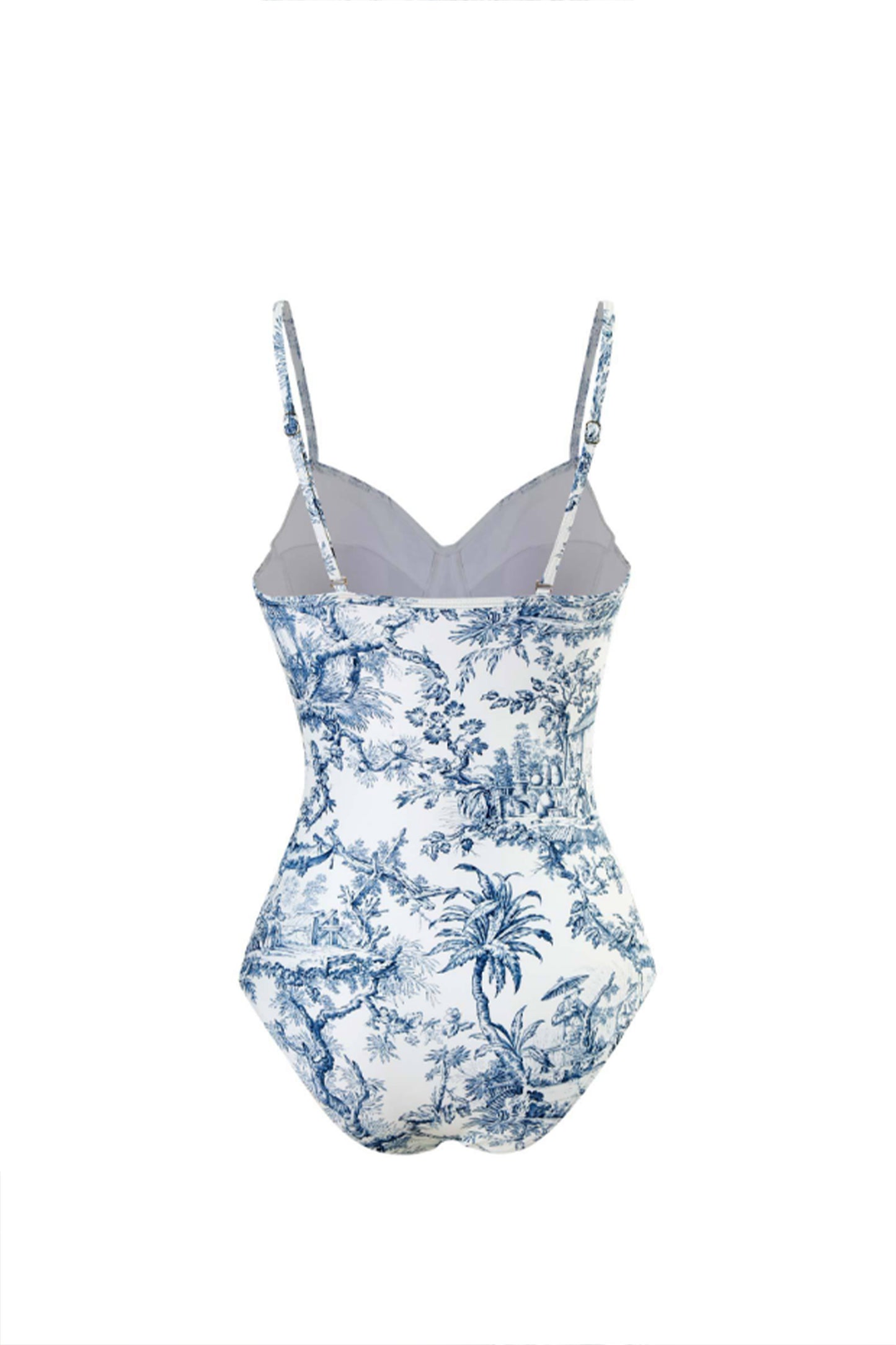 Joy Printed Swimsuit With Sarong