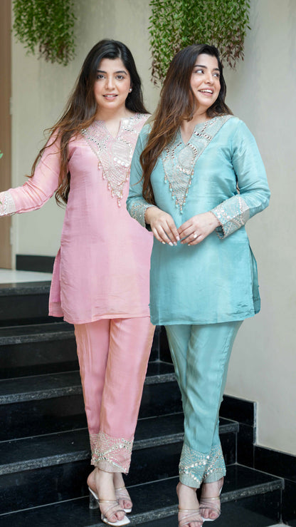 Variha Embroidered Cord Set