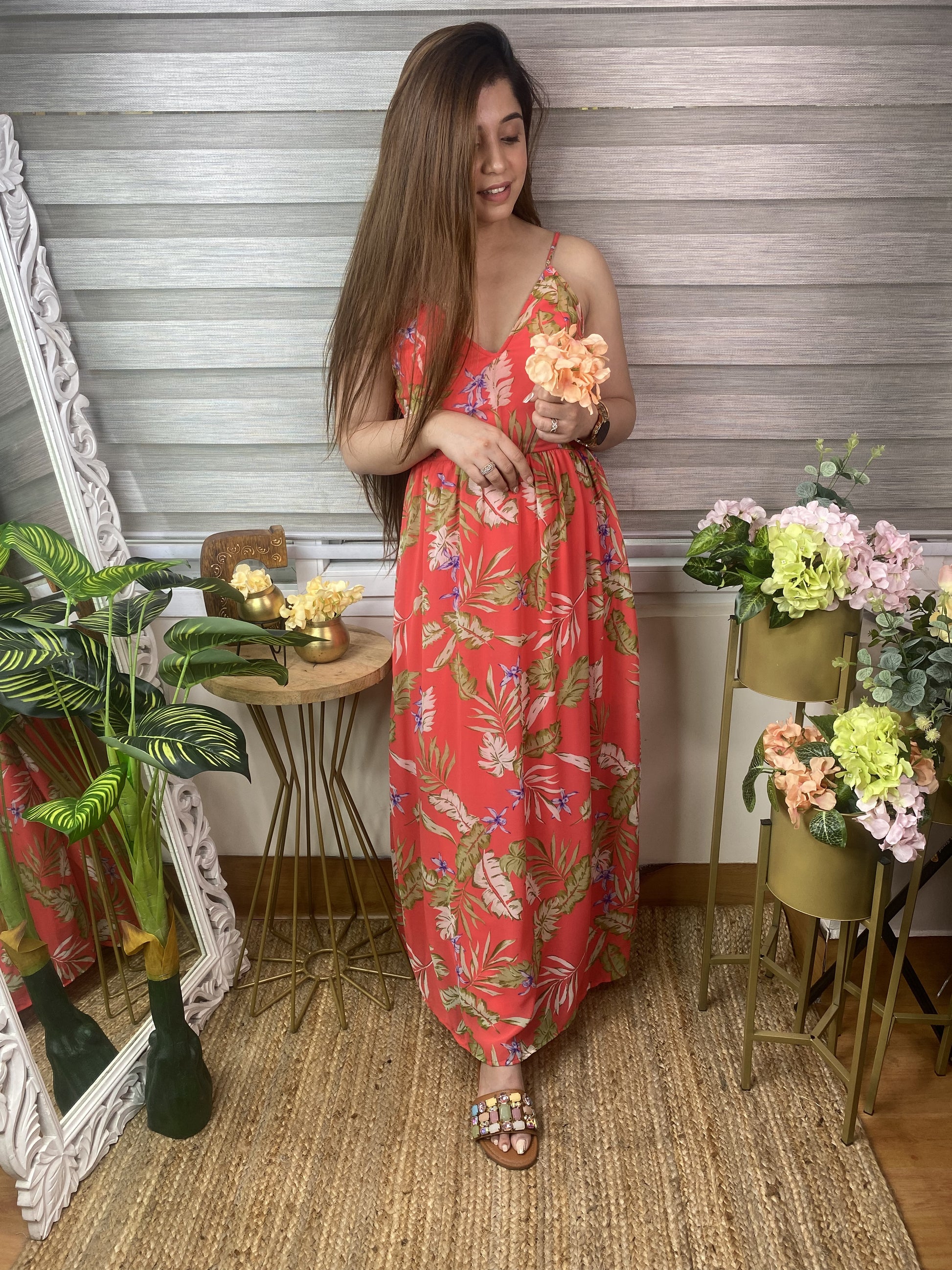 Alexa Stetement Maxi Dress