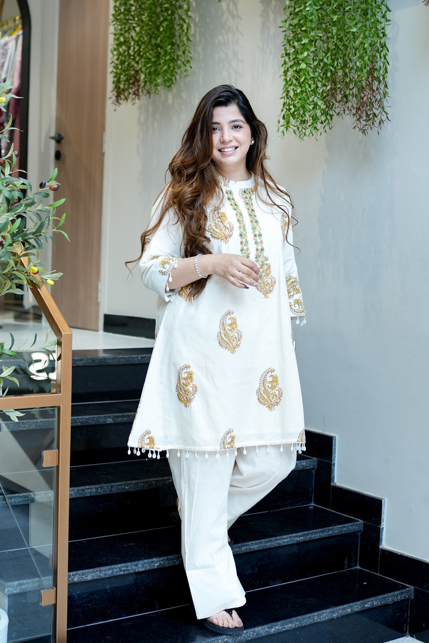 Jigar Printed Cotton Farsi Salwar Set