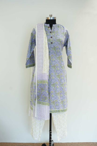 Floral Printed Suit Set
