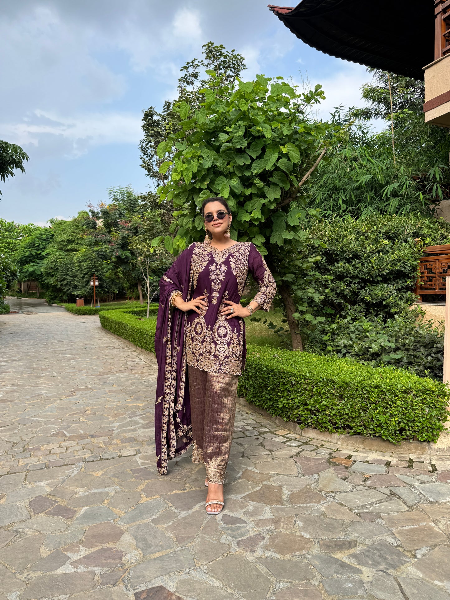 Seerat Embroidered Suit Set