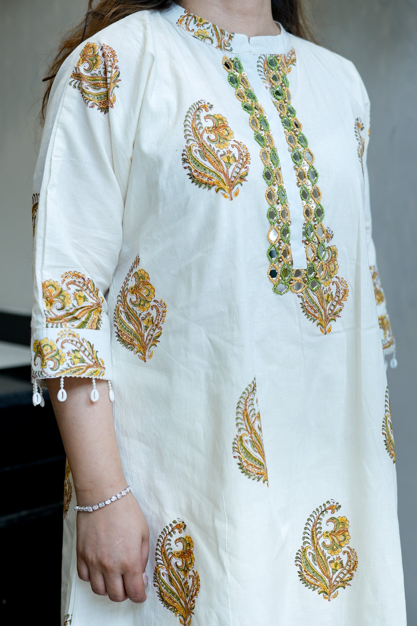 Jigar Printed Cotton Farsi Salwar Set