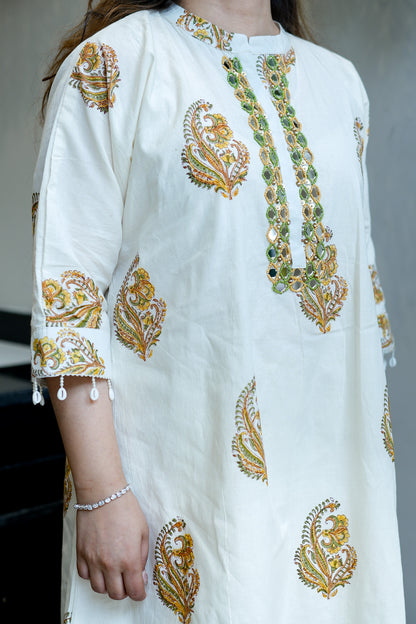 Jigar Printed Cotton Farsi Salwar Set