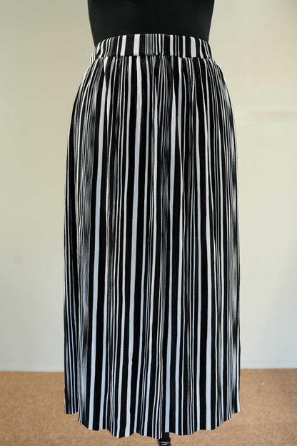 Long Striped Skirt