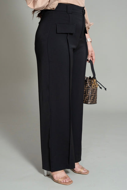 Salma Black Luxe Trouser