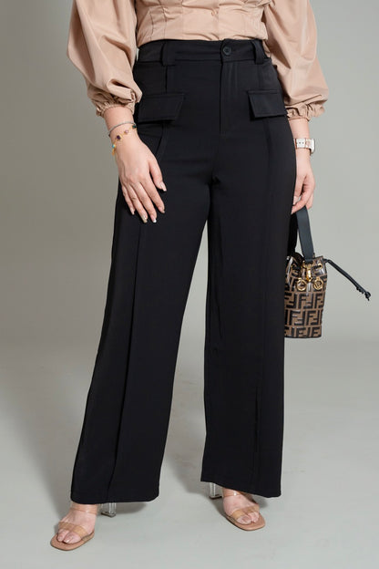 Salma Black Luxe Trouser