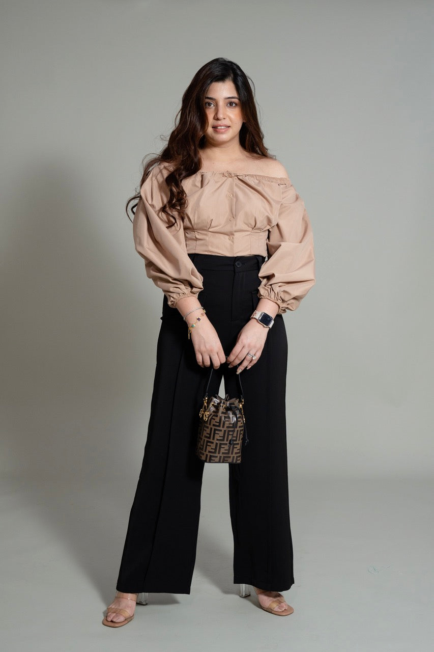 Salma Black Luxe Trouser