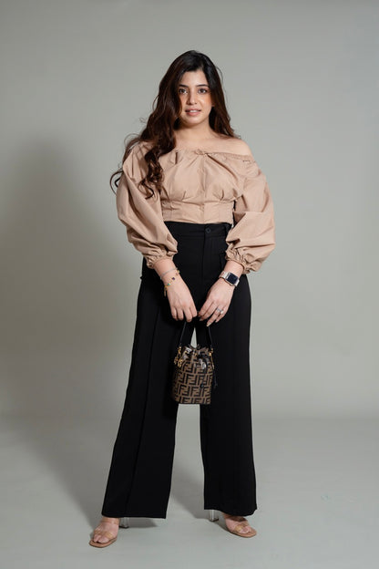 Salma Black Luxe Trouser