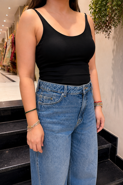 Zaria Strappy Inbuilt Bra Top