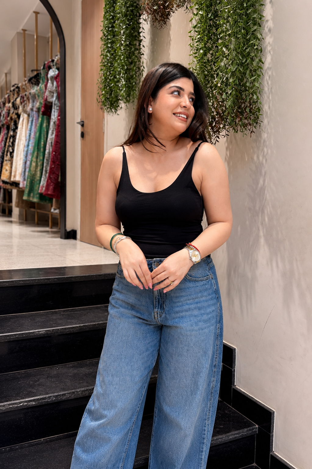 Zaria Strappy Inbuilt Bra Top