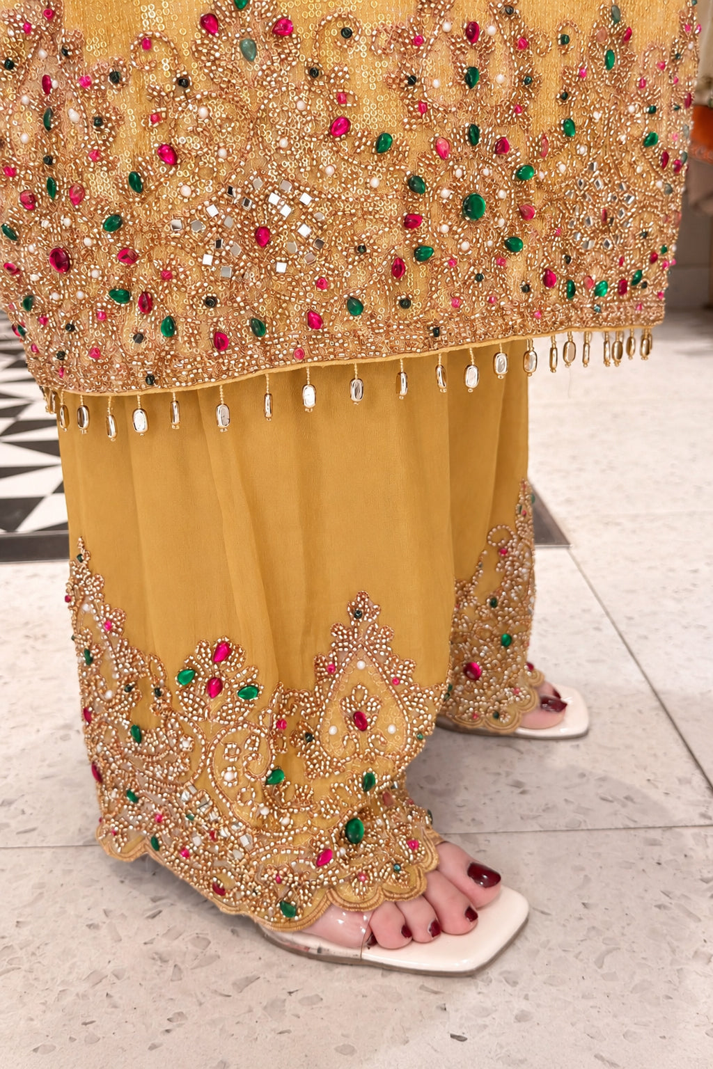 Shreen Hand Embroidered Suit Set
