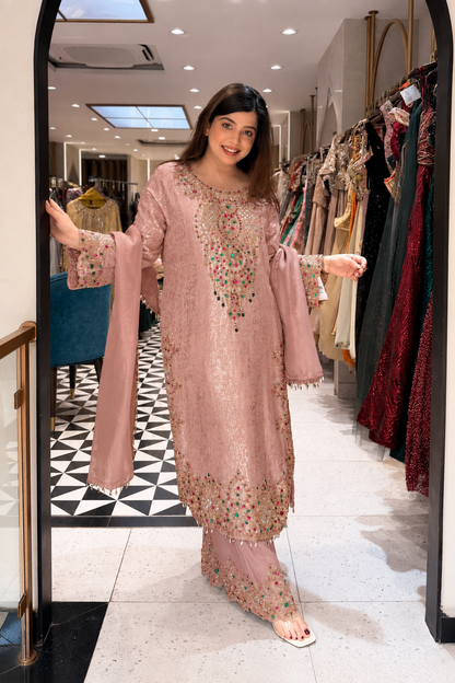 Shreen Hand Embroidered Suit Set
