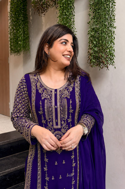 Shamita Hand Embroidered Suit Set