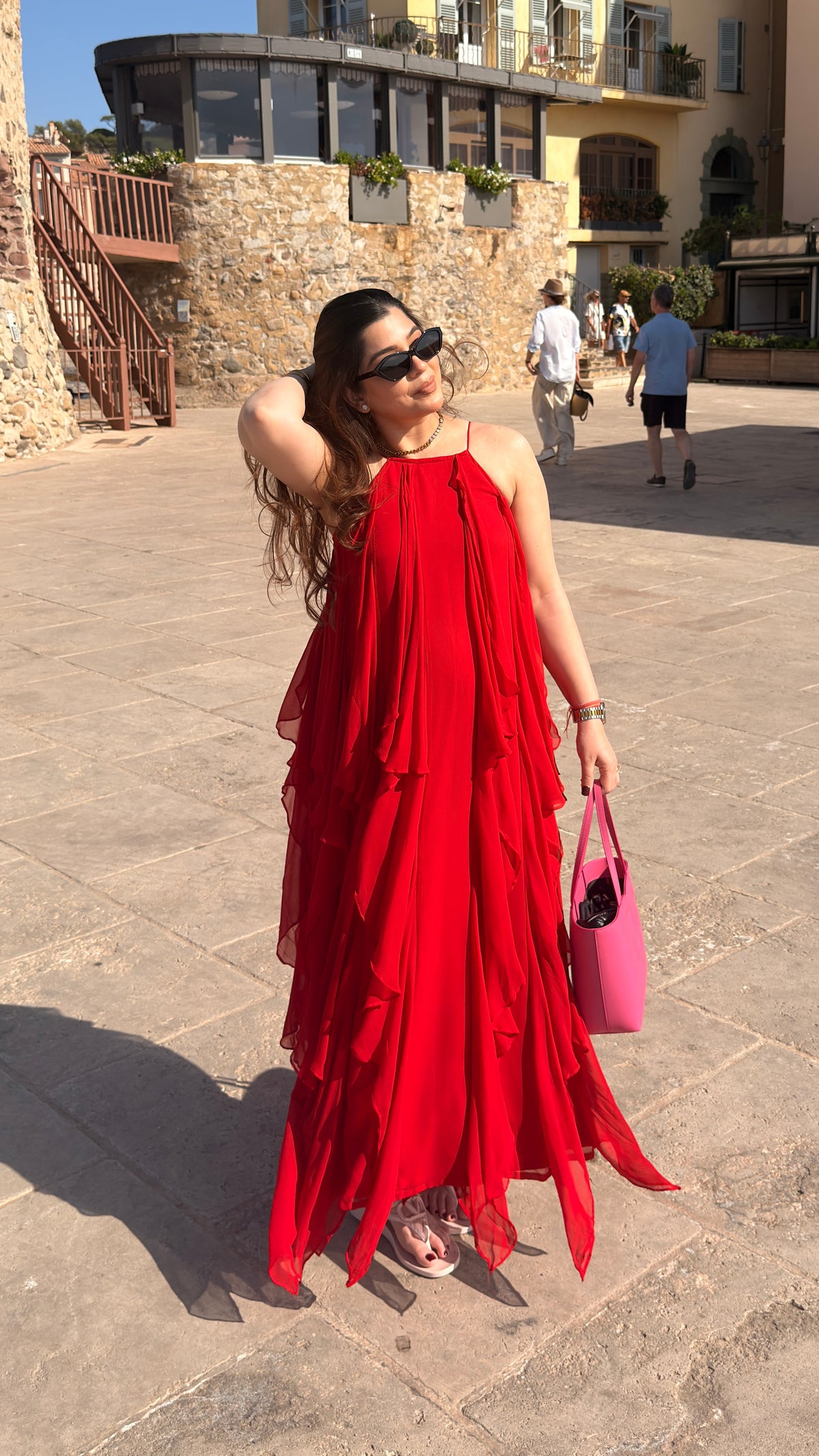 Tropez Ruffle Dress