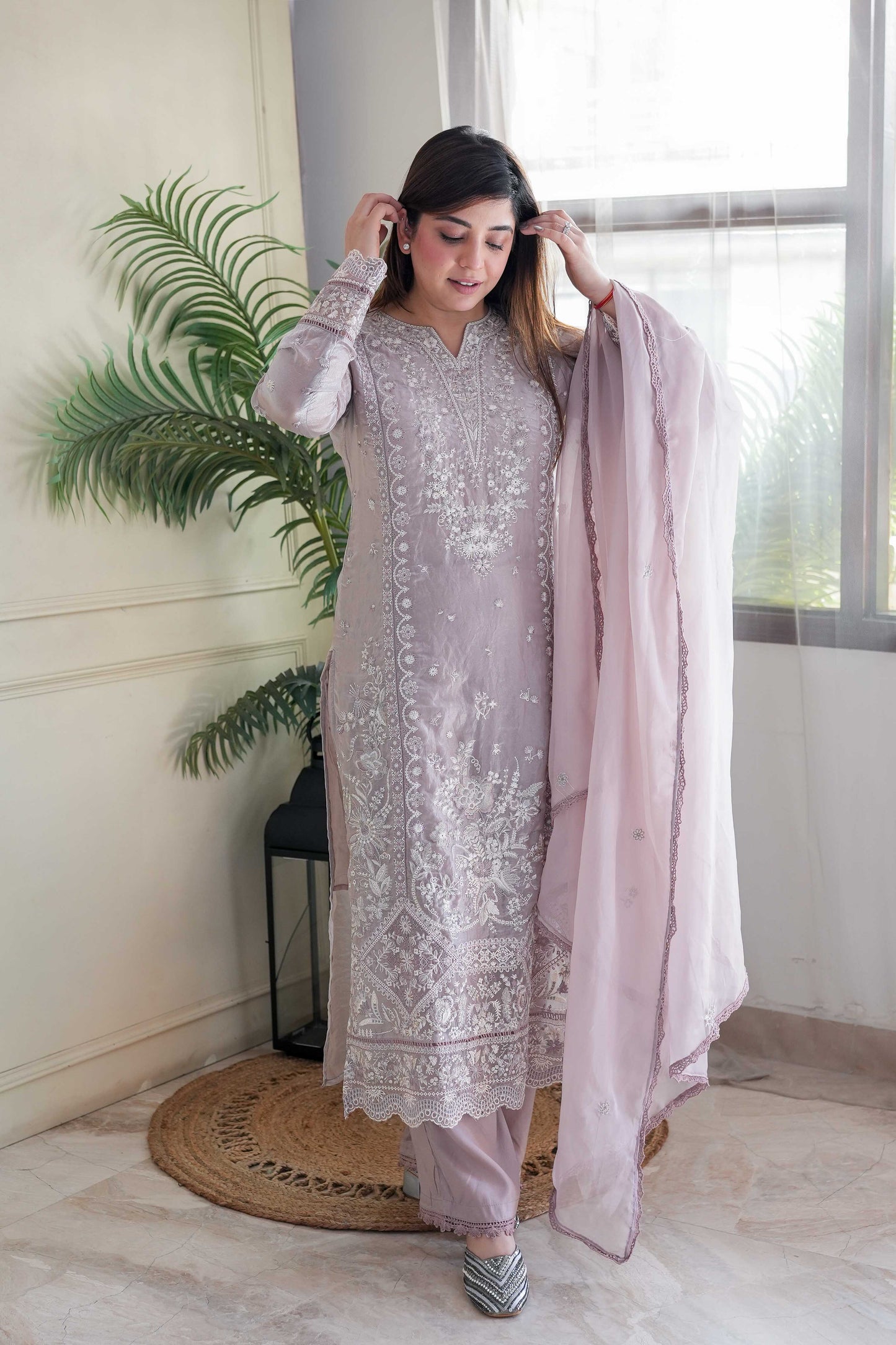 Aayat Embroidered Pakistani Suit Set