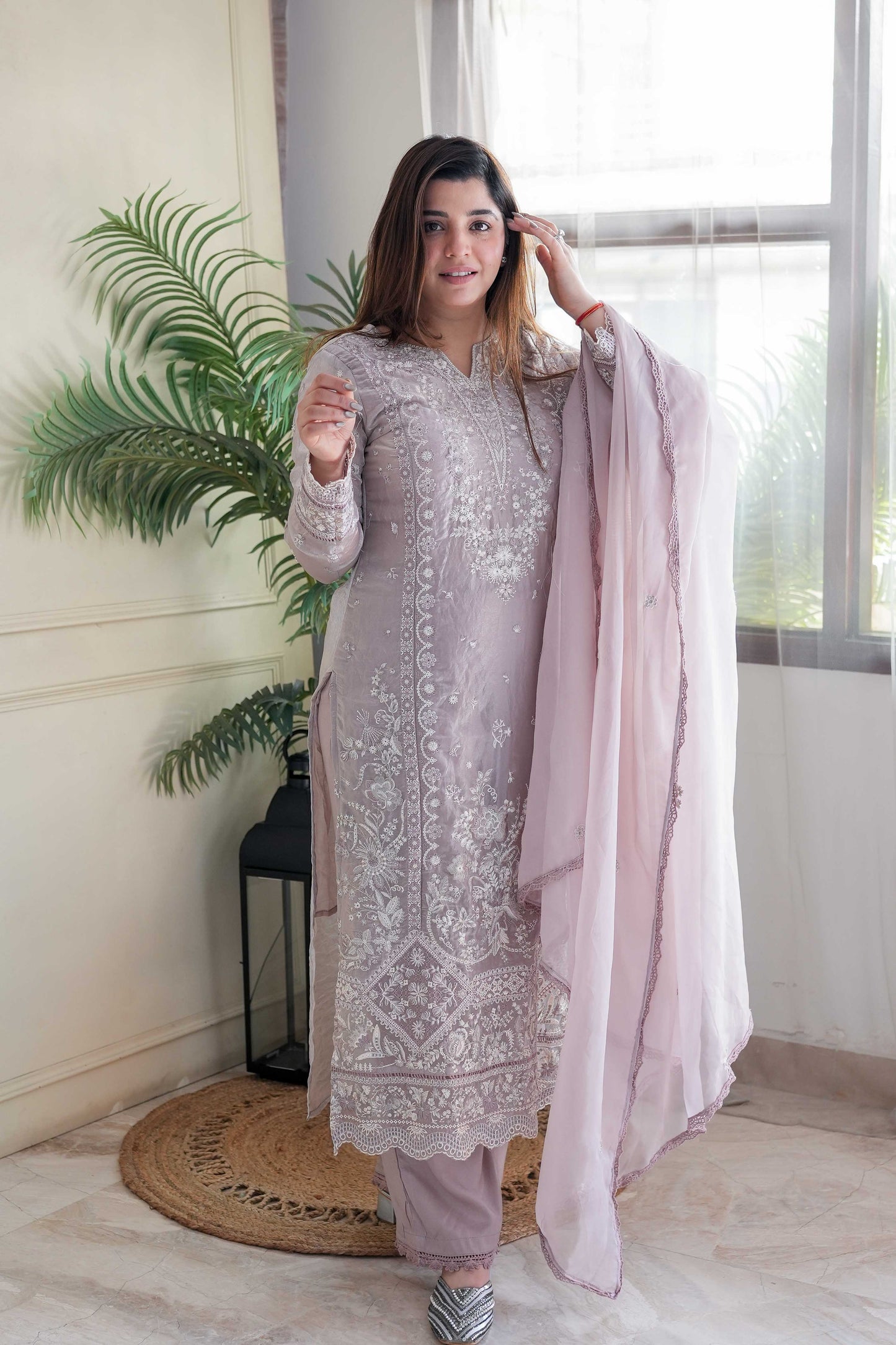 Aayat Embroidered Pakistani Suit Set