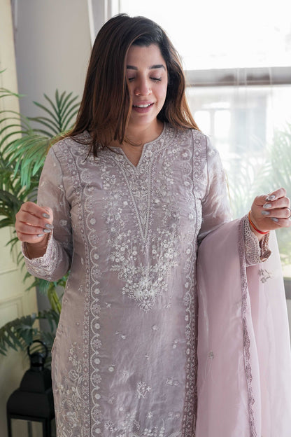 Aayat Embroidered Pakistani Suit Set