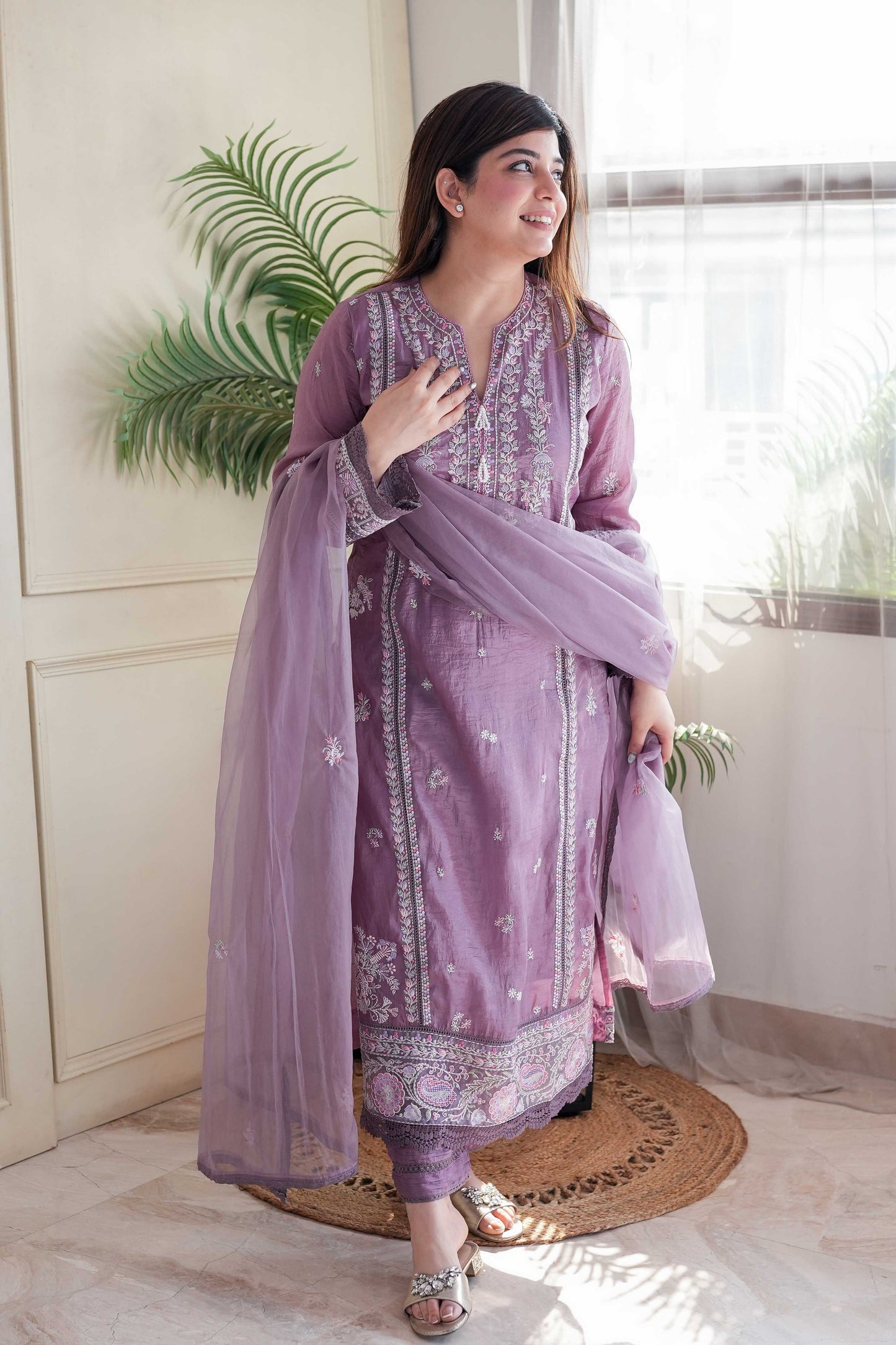 Sareen Embroidered Pakistani Suit Set