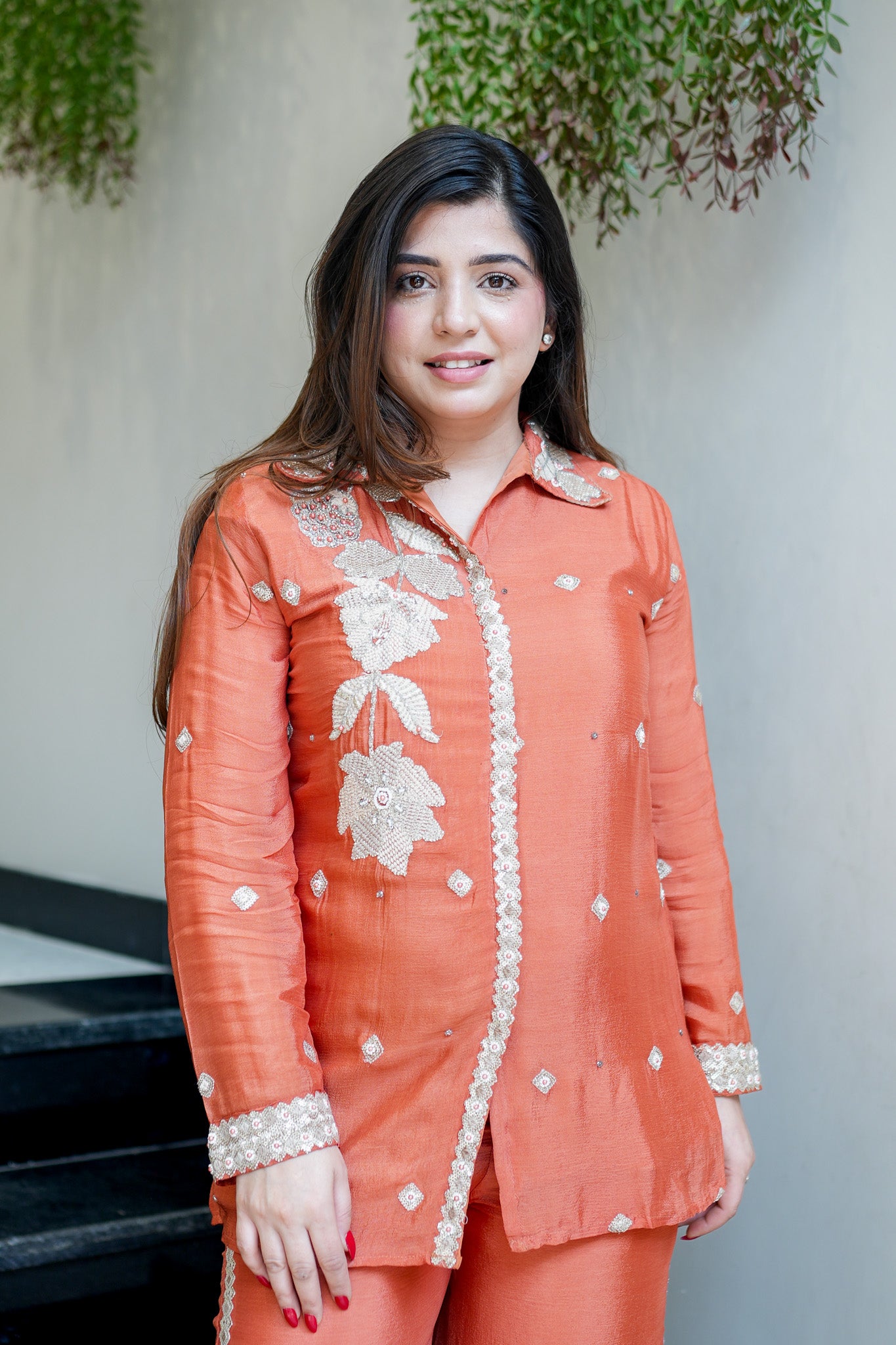 Kaazi Embroidered Co ord Set