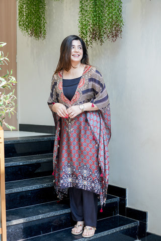 Rubera Printed Kaftan Set