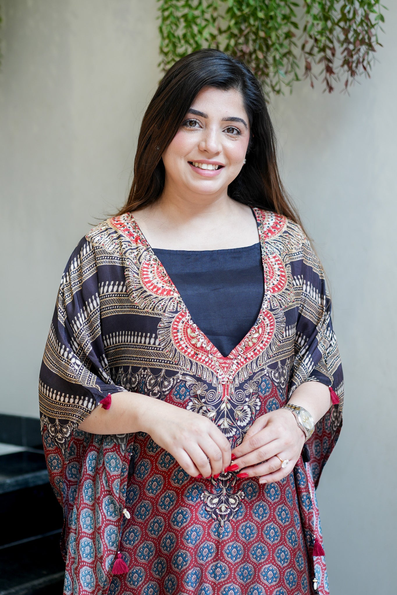 Rubera Printed Kaftan Set