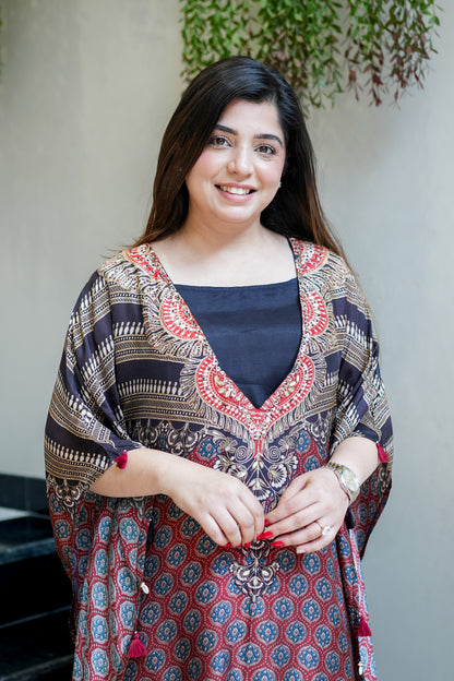Rubera Printed Kaftan Set