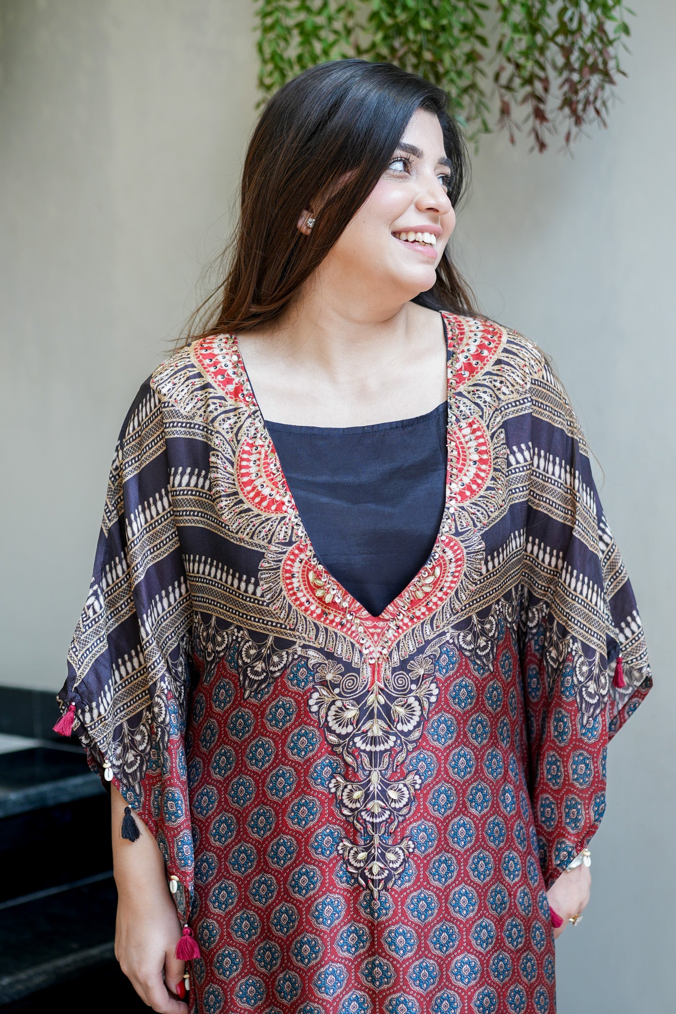 Rubera Printed Kaftan Set