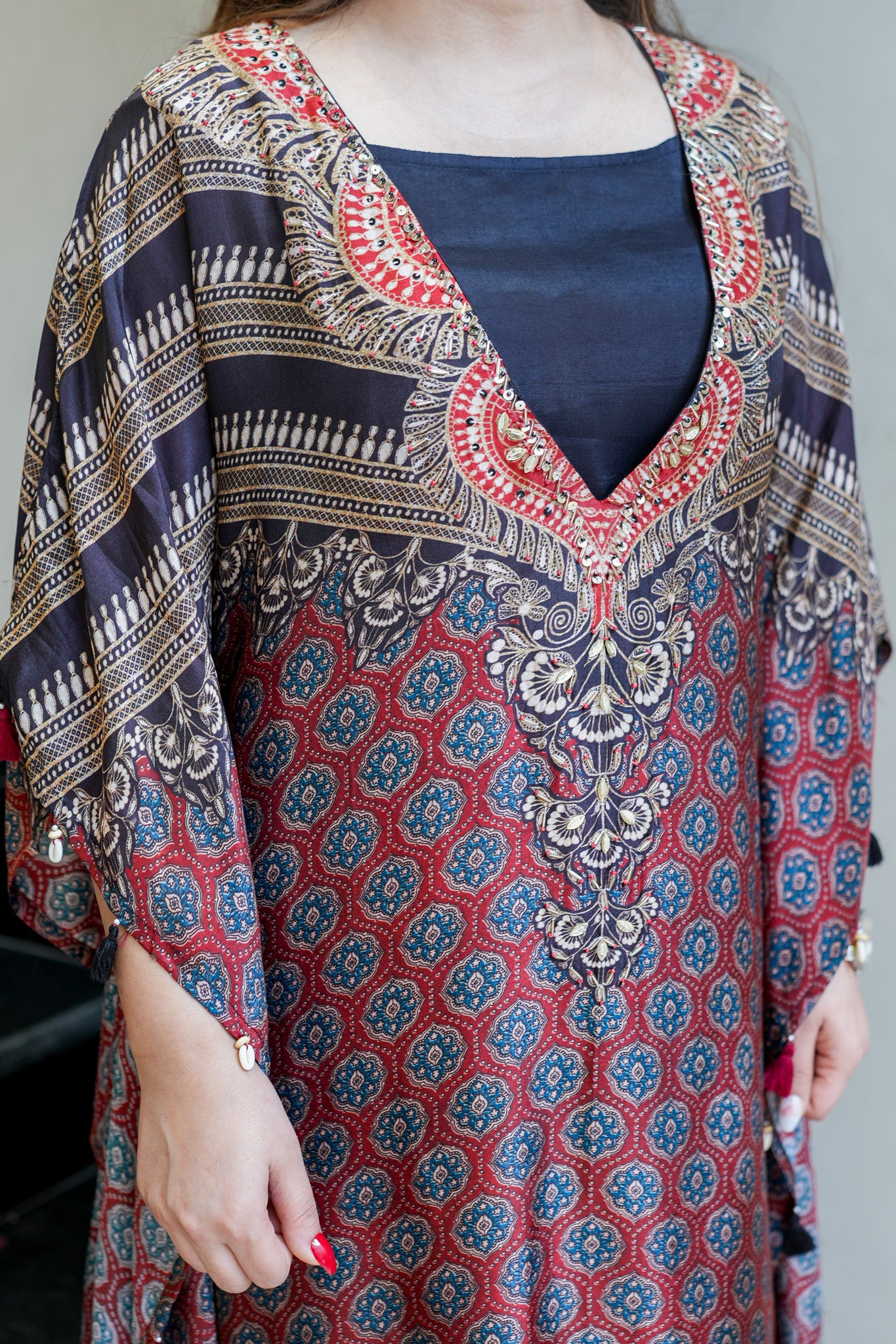 Rubera Printed Kaftan Set