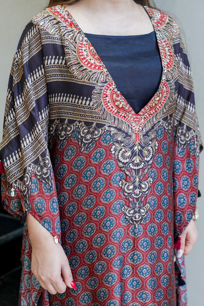 Rubera Printed Kaftan Set