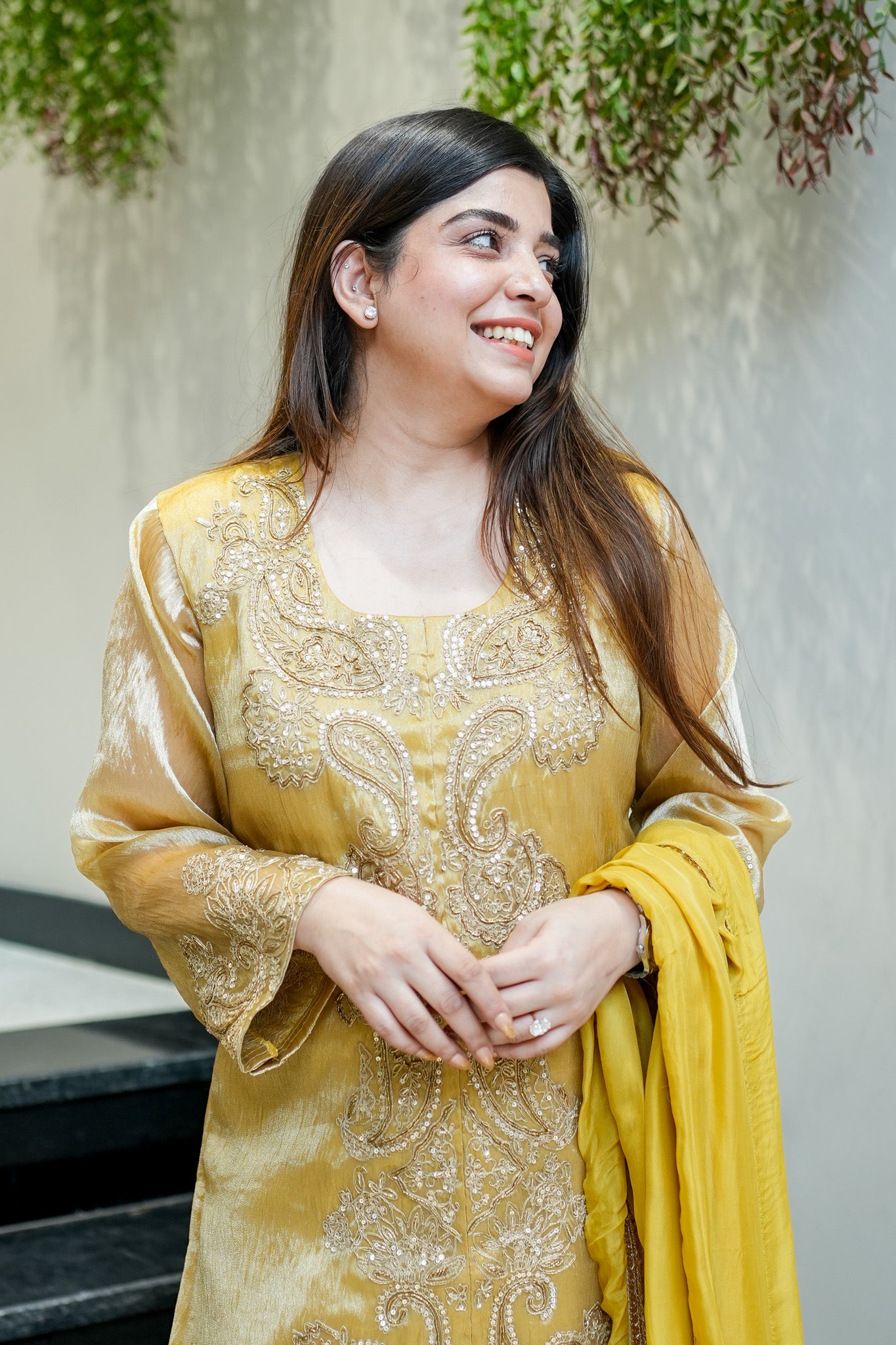 Ahana Embroidered Suit Set