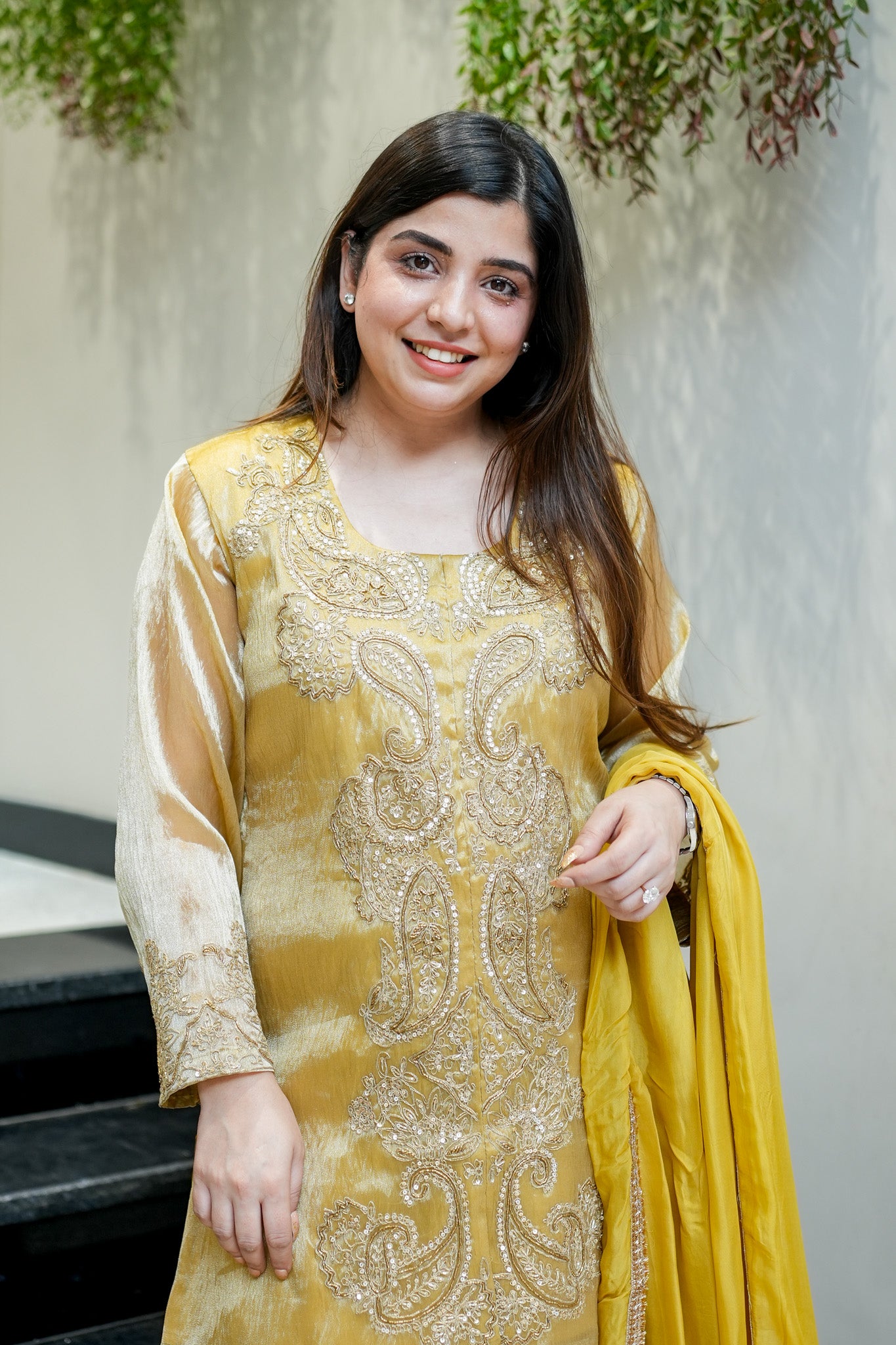 Ahana Embroidered Suit Set