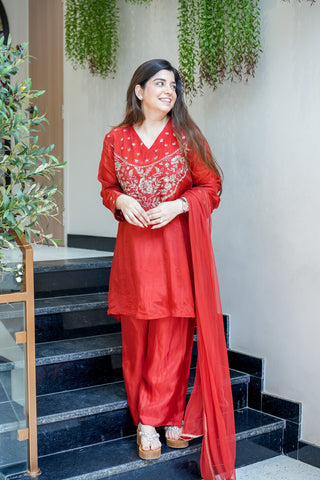 Sawani Embroidered Suit Set