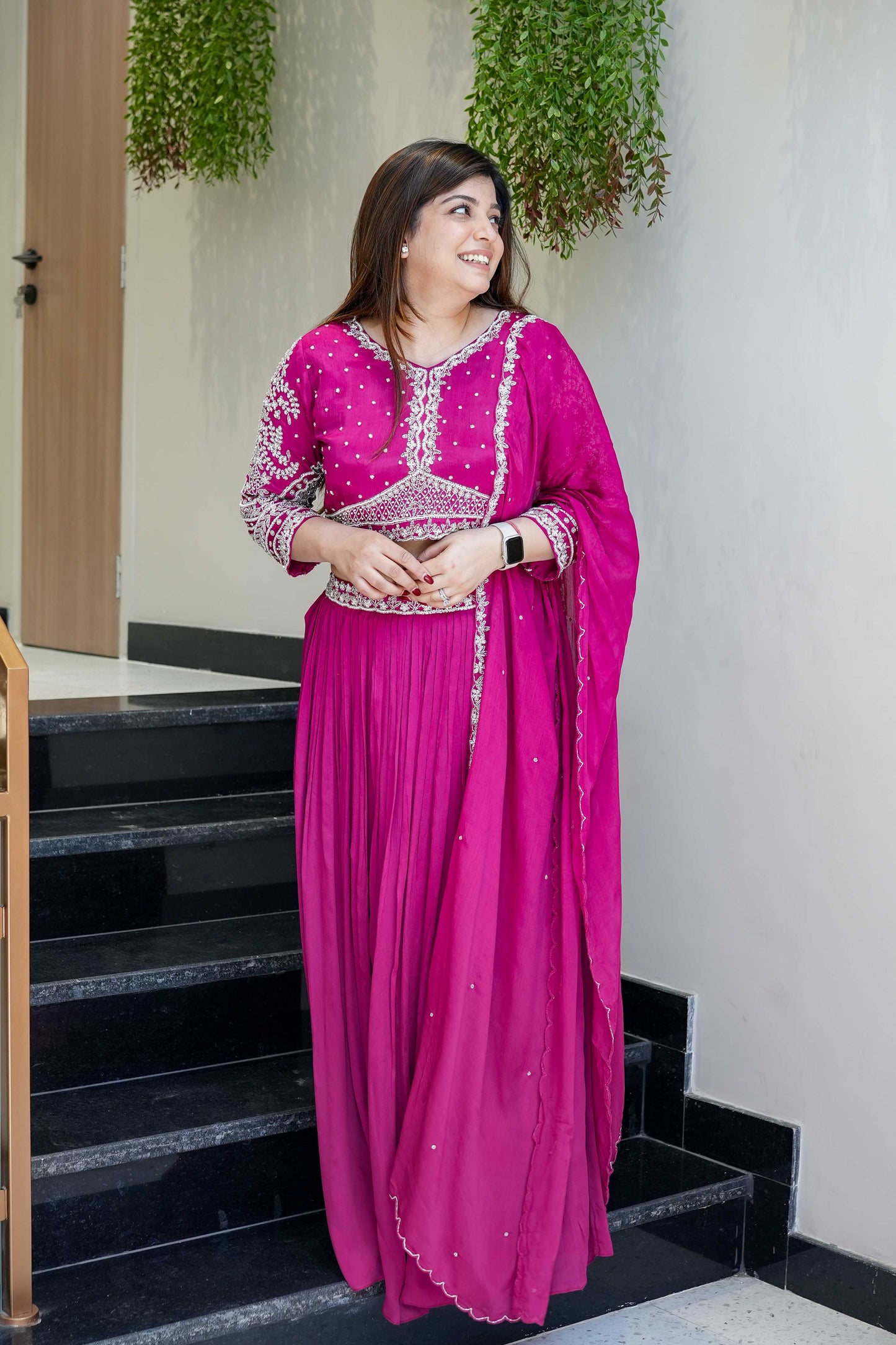 Kimchi Hand Embroidered Lehenga