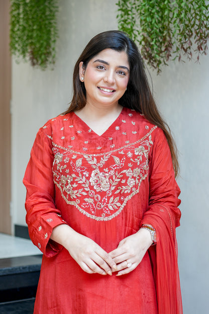 Sawani Embroidered Suit Set