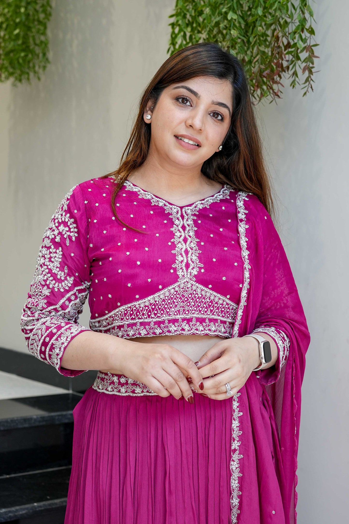 Kimchi Hand Embroidered Lehenga