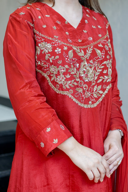 Sawani Embroidered Suit Set