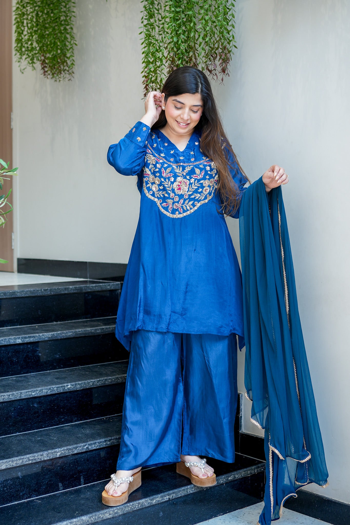 Sawani Embroidered Suit Set