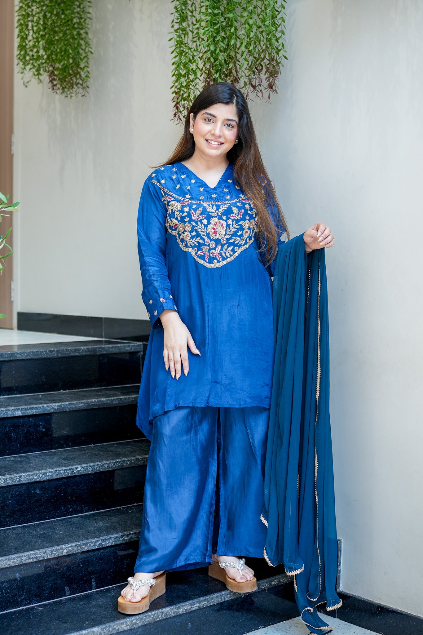 Sawani Embroidered Suit Set