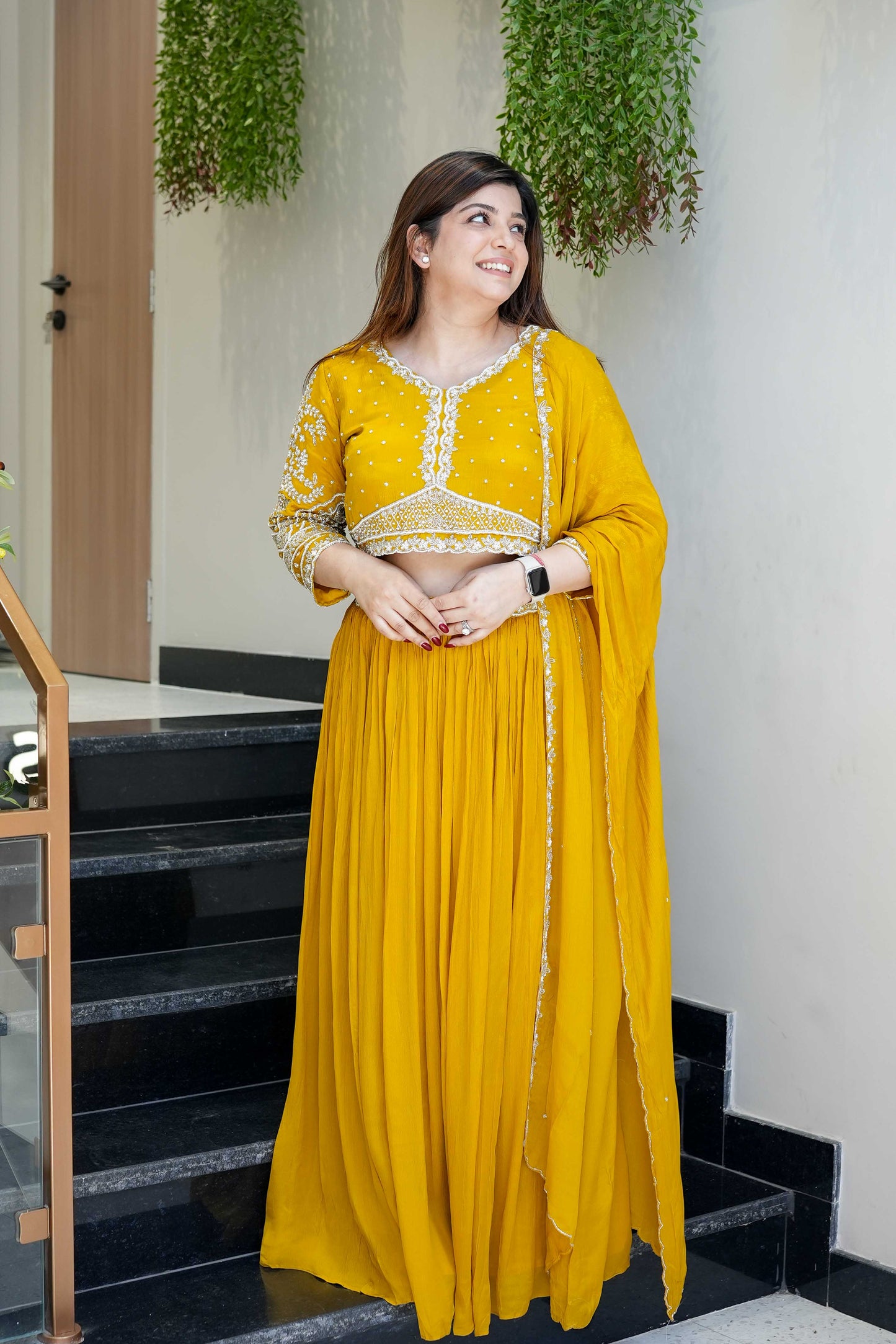 Kimchi Hand Embroidered Lehenga
