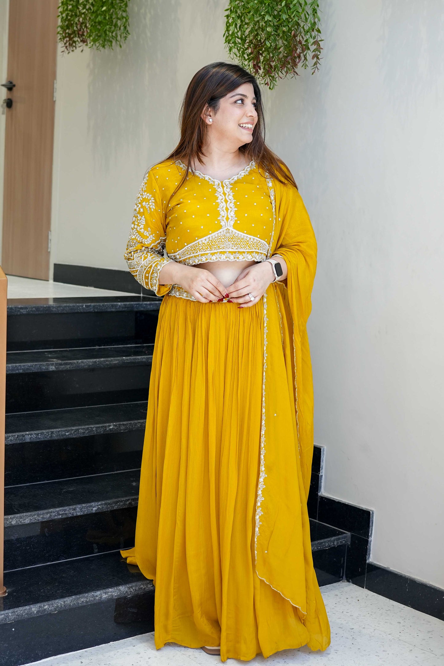 Kimchi Hand Embroidered Lehenga