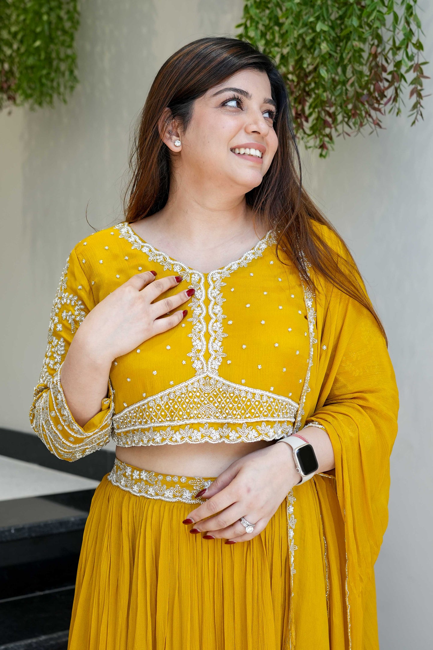 Kimchi Hand Embroidered Lehenga