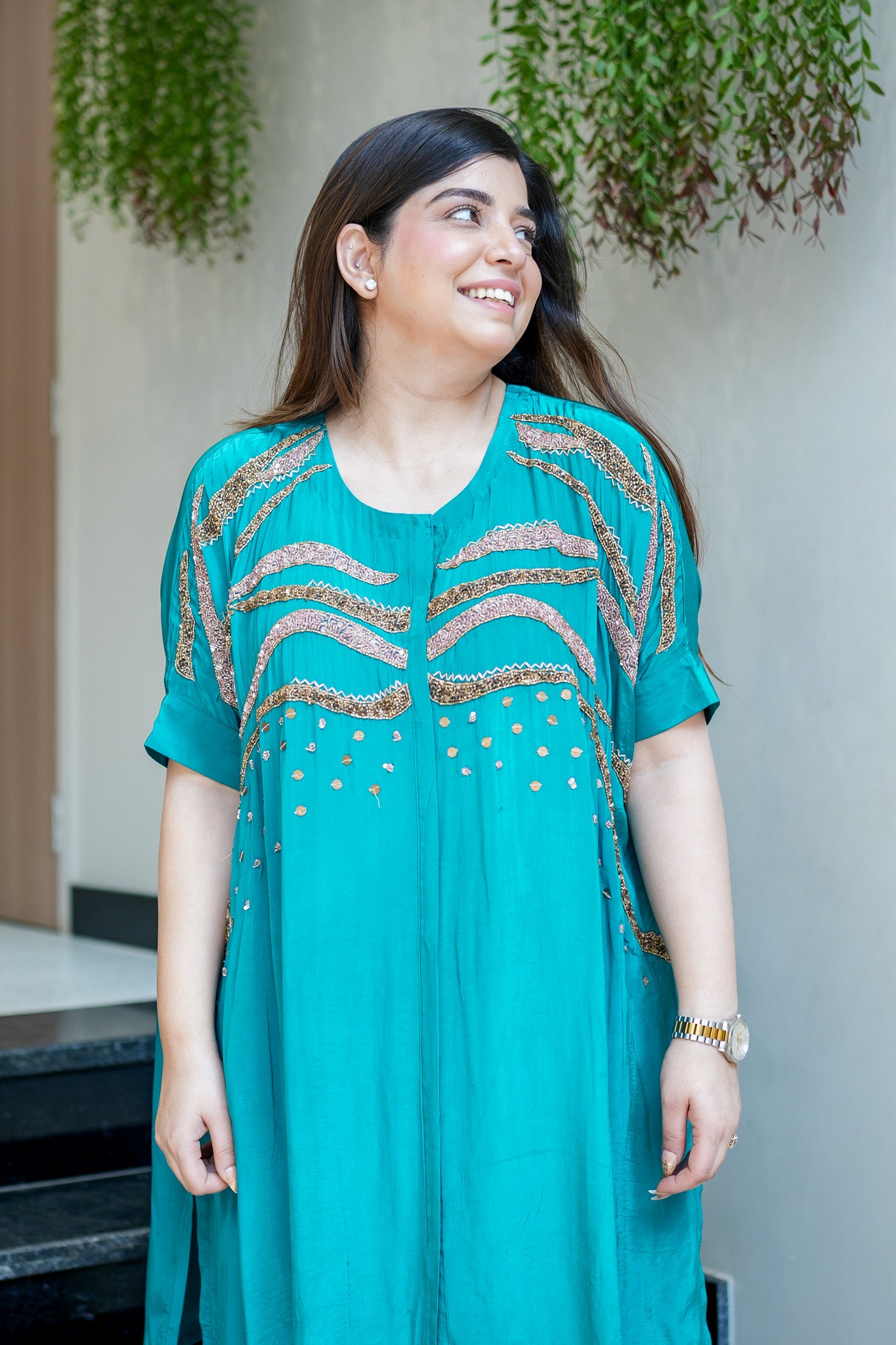 Samira Embroidered Co ord Set