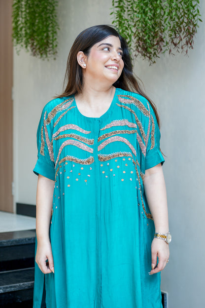 Samira Embroidered Co ord Set