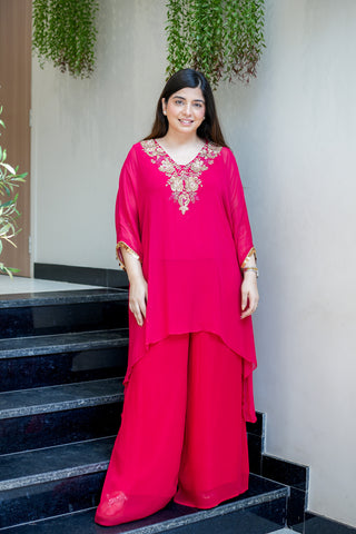 Zaira Embroidered Co ord Set