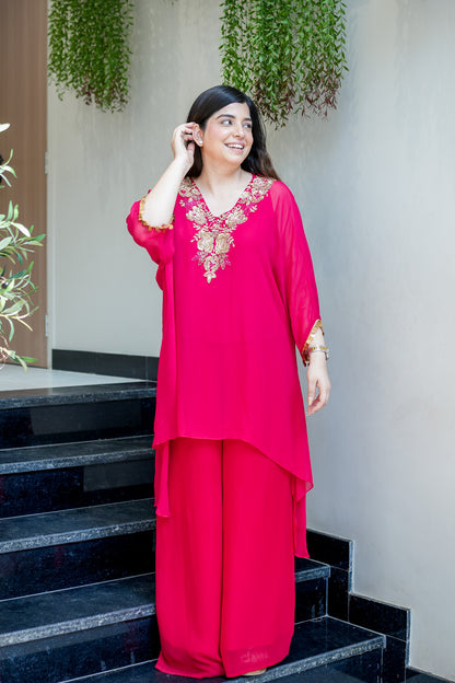 Zaira Embroidered Co ord Set