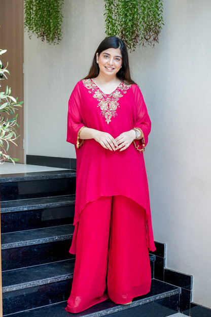 Zaira Embroidered Co ord Set